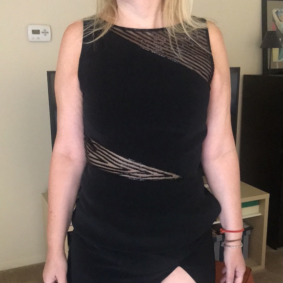 Black evening formal gown. NITELINE. - Picture 10 of 10